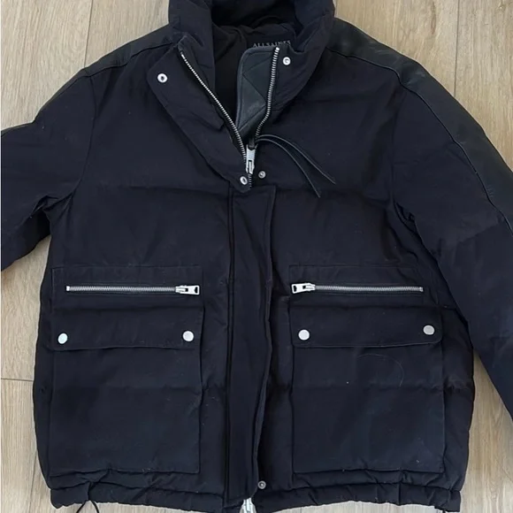 All Saints Black Jacket - Picture 3 of 4